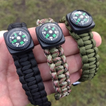 БРАСЛЕТ НОЖ ПАРАКОРД Браслет Survival HQ