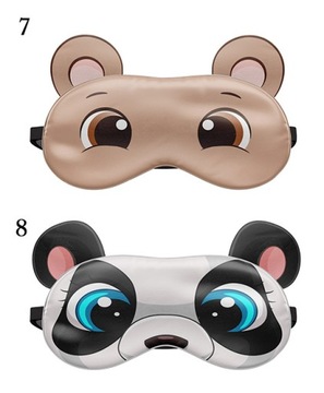 Повязка на голову с ушками, маска для сна для кошек
