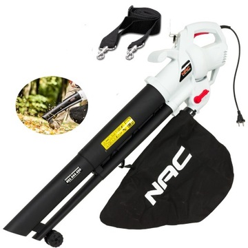 ODKURZACZ OGRODOWY DMUCHAWA DO LIŚCI 3200W NAC