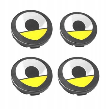 4 szt.DEKIELEK KAPSEL NA FELGI MERCEDES SMART 60MM