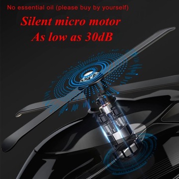 Helikopter perfum, zapach samochodowy B-złoty