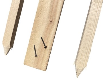 4x ГОРЕОДИЧЕСКИЕ ПАЛОЧКИ ДЛЯ СТРОИТЕЛЬСТВА ЦЕЛЕЙ ДЛЯ Удержания ростом 80 СМ