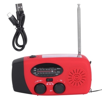 СОЛНЕЧНАЯ РАДИО FM AM POWERBANK 2000 МАЧ