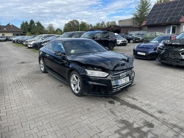 Audi A5 F5 Sportback 2.0 TDI 190KM 2018 Audi A5 Sportback Quattro Sline Skóra, zdjęcie 1