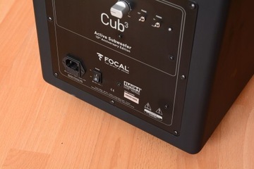 FOCAL CUB 3 BLACK — АКТИВНЫЙ САБВУФЕР, УНИКАЛЬНЫЙ ДИЗАЙН И ВЗРЫВ НАСОВ