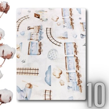 Простыня 120х60 хлопок на резинке Patterns Boy