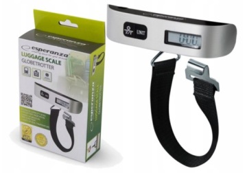 Портативные цифровые весы для багажа Esperanza ETS002