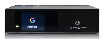 TUNER AB IPBOX ONE SYSTEM ANDROID 1xDVB-S2X zainstalowany OSCAM
