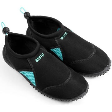 BUTY DO WODY DAMSKIE PLAŻOWE PŁYWANIA JEŻOWCE 36