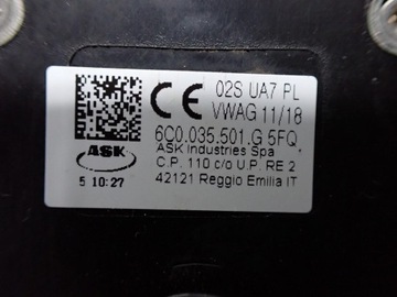 ДИСПЛЕЙ РАДИО НАВИГАЦИИ NAVI 3Q0035846B VW POLO 2G VI 18R