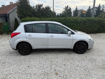 Nissan Tiida Hatchback 1.6 i 110KM 2009 NISSAN TIILDA zarejestrowany, stan dobry klima, zdjęcie 1