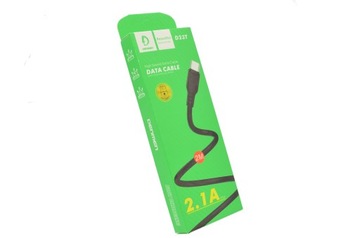 КАБЕЛЬ ЗАРЯДНОЕ УСТРОЙСТВО USB TYPE-C 2.1A 2M ДАННЫЕ