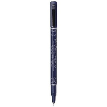 Cienkopis kreślarski 0.6 CK-06 czarny 405-060 RYST