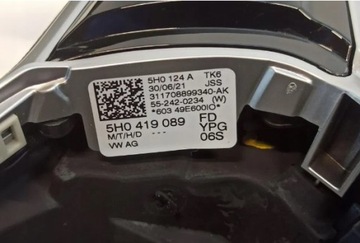 TIGUAN ALLSPACE 5H0419089FD КОЖАНЫЙ РУЛЬ 5H0419089FD