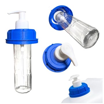 DOZOWNIK MYDŁA do ZBIORNIKA kanistra 150 ml z pompką nakrętka DIN61