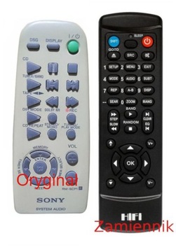 Pilot zamiennik RM-SCP1 do Sony CMTCP1