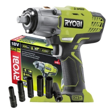АККУМУЛЯТОРНЫЙ КЛЮЧ RYOBI SOLO R18IW3 18 В +10 УДАРНЫХ ГОЛОВОК