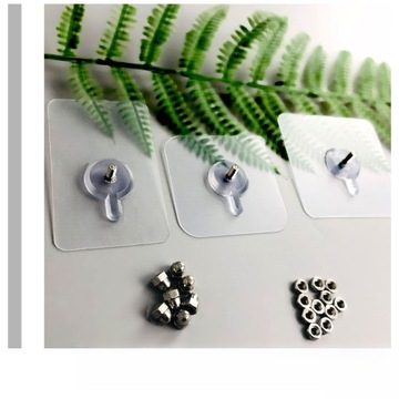 НАКЛЕЙКИ БЕЗ СЛЕДОВ НАКЛЕЙКИ ИЗ НЕРЖАВЕЮЩЕЙ СТАЛИ БЕЗ ГВОЗДЕЙ 30 ШТ.