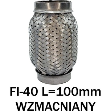 ŁĄCZNIK ELASTYCZNY ZŁĄCZE TŁUMIKAFI-40 L=100mm