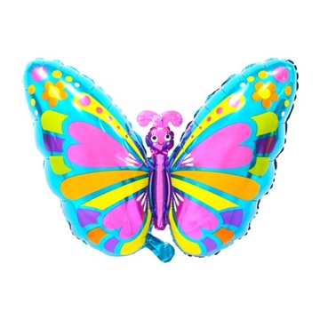 Balon Foliowy Urodzinowy Motyl 75x48cm