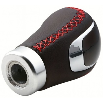 UNIWERSALNA GAŁKA ZMIANY BIEGÓW SKÓRA NATURALNA 5 6 BIEGOWA TUNING KARKRAFT