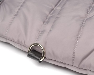 СТЕГАНАЯ СУМКА-ШОППЕР SOLOME БОРДОВОГО ЦВЕТА