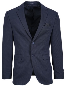 МУЖСКОЙ ПИДЖАК ИЗ ХЛОПКА, ЭЛЕГАНТНЫЙ, ПОВСЕДНЕВНЫЙ, ТЕМНО-СИНИЙ TURKISH NAVY 48