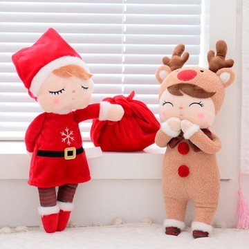 METOO Szmaciana lalka Angela Śnieżynka z imieniem