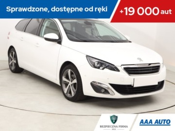 Peugeot 308 II SW 2.0 BlueHDi 150KM 2017 Peugeot 308 2.0 BlueHDi, Automat, Navi, Klima
