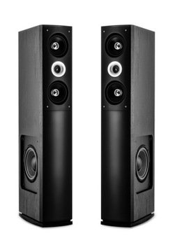 КОМПЛЕКТ ИЗ 5 КОЛОНН + САБВУФЕР ДЛЯ ДОМАШНЕГО КИНОТЕАТРА 5.1 + КАБЕЛЬ