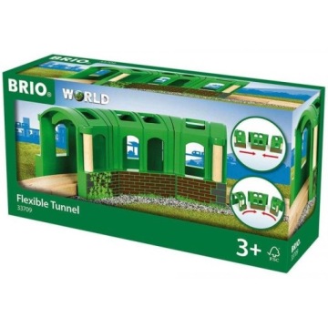 Sada Brio Vláčkodráha pro děti Flexibilní tunel