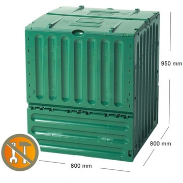 ECO King 600L Composter Контейнер для быстрого компоста