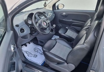 Fiat 500 II Seria 1 1.2 69KM 2011 Fiat 500 SLICZNY 1.2 Benzyna BOGATA WERSJA Oryginal ZADBANY Serwis 2012r G, zdjęcie 5