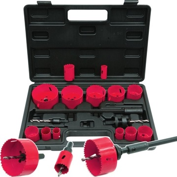 ZESTAW OTWORNIC DO METALU BI-METAL OTWORNICA 19-76