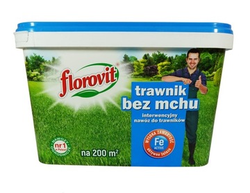Nawóz Trawnik bez mchu (4 kg) Florovit