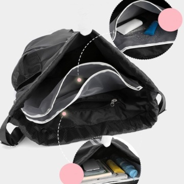 Футбольная спортивная сумка с стрункой водонепроницаемой рюкзак на обуви PE