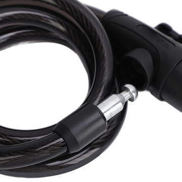 Kabel blokady roweru Zabezpieczenie przed kradzieżą zapobiega JU