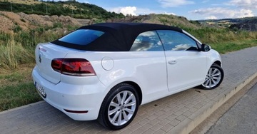 Volkswagen Golf VI Cabriolet 2.0 TDI-CR DPF 140KM 2012 Volkswagen Golf Cabrio KABRIO Biala PERLA 2.0 TDI CR Navi Tempomat 2.0, zdjęcie 7