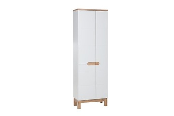 COMAD BALI WHITE 900 Słupek wysoki, szafka na mopa