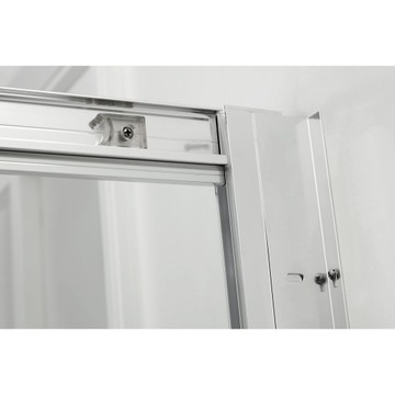 DRZWI PRYSZNICOWE PRZESUWNE 110 CM POWŁOKA HAGSER