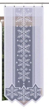 Panel żakardowy ekran śnieżynka 120x60