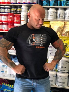 Koszulka Hard Work męska FURIA (Rozmiar: XXL)