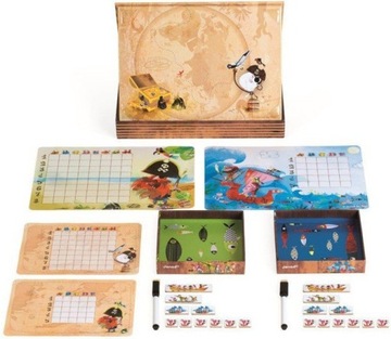 КОРАБЛИ МАГНИТНАЯ ИГРА МОРСКОЙ БОЙ JANOD 5+ ЛЕТ