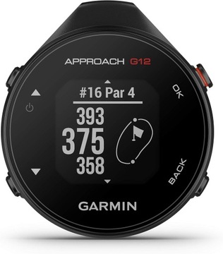 Zegarek do Golfa GPS Garmin Approach G12 Ręczne urządzenie do Golfa