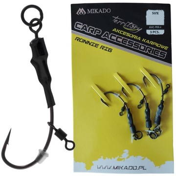 Mikado Carp Rig Ronnie Rig №4 3 шт.