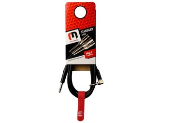 REDS MUSIC GC1250 KABEL JACK 6,3/JACK 6,3 MONO KĄTOWY 5 m PRZEWÓD GITAROWY