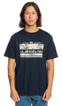 T-shirt Quiksilver Tropical Rainbow - BYJ0/Navy