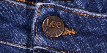 LEE spodnie BLUE jeans MOM STRAIGHT_ W32 L29