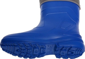 OCIEPLONE KALOSZE PIANKOWE ZIMOWE BUTY ŚNIEGOWCE nieb39