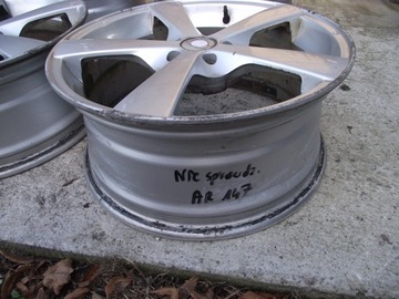 17-ДЮЙМОВЫЕ ДИСКИ ALFA ROMEO 147 LIFT ALLOY ДИСКИ Калибр